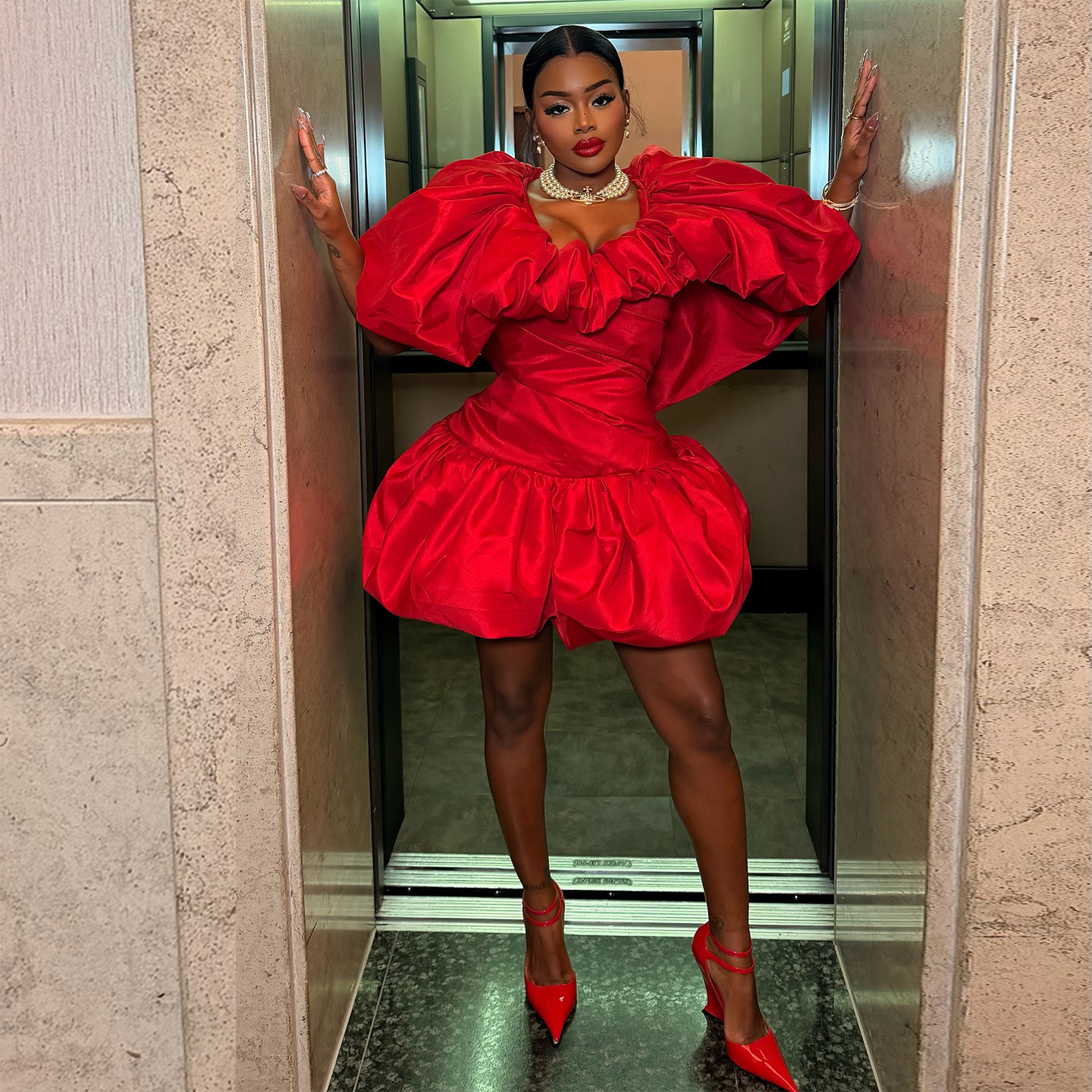 Robe Courte Femme Coupe A-Line Y2K Streetwear Taille Cintrée Soirée Élégante Épissée Fête Travail Été 2026