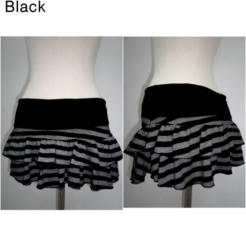 Jupes pour femmes, style streetwear rétro, polyvalentes, classiques, à rayures, mini-jupes pour femmes