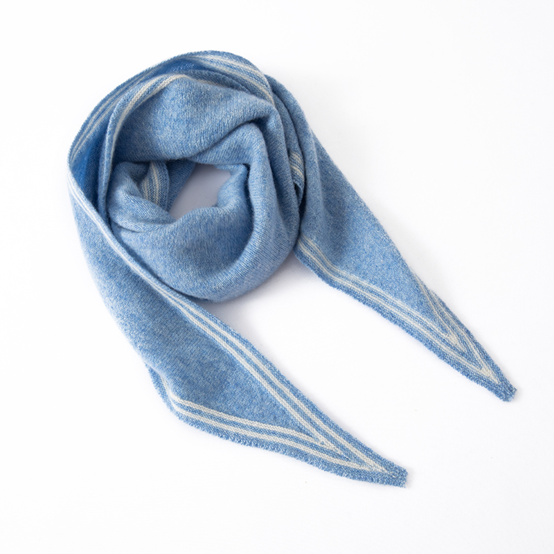 Écharpe triangulaire en cachemire 100% doux et confortable pour femmes, nouveau style, châle triangulaire pour femmes