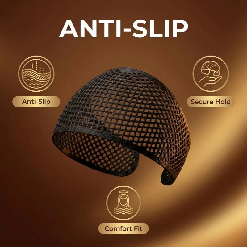 Bonnet intérieur en maille respirante pour hijab, antidérapant, léger et confortable, sous-hijab musulman, accessoire de mode pour femme au quotidien