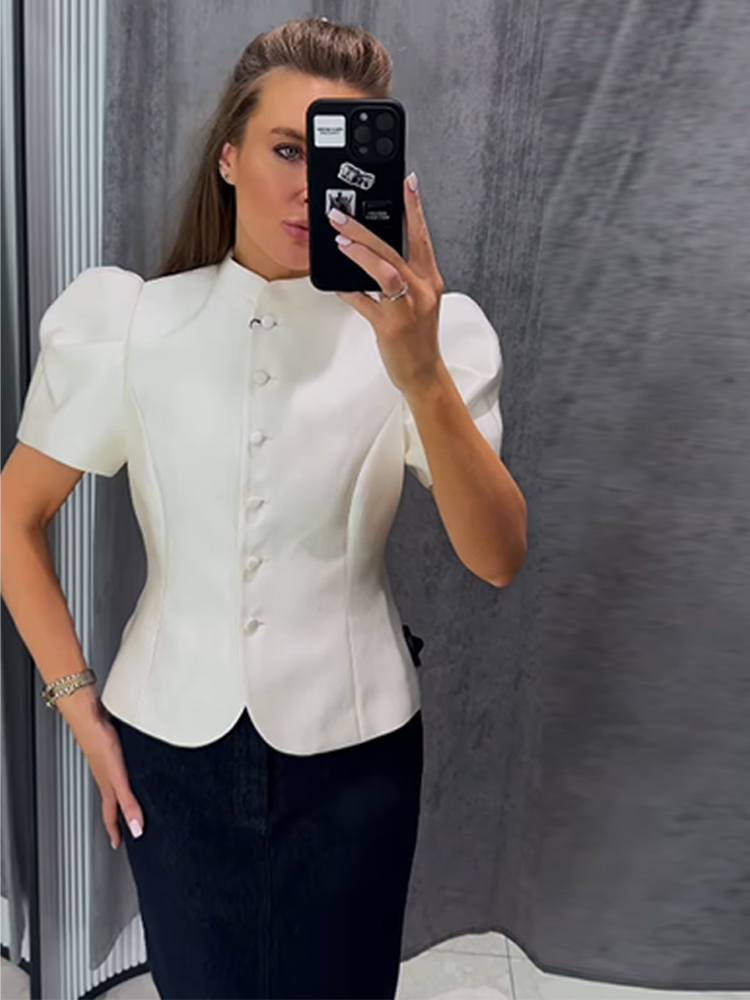 Manteau long tendance à carreaux pour femme, élégant, à double boutonnage, avec poches et épaules tombantes, collection Printemps 2026, pour le quotidien
