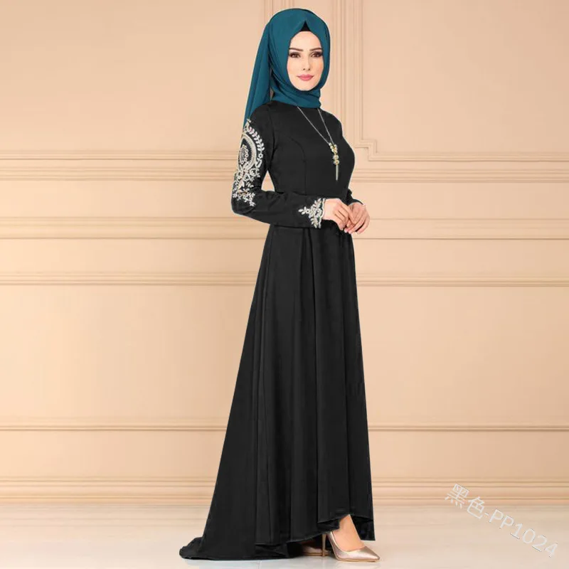 Mode robe musulmane femmes Abaya Ramadan fête dubaï turquie moyen-orient Ramadan irrégulière islamique prière vêtements S-5XL