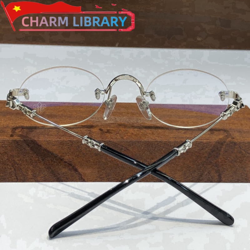 Monture de lunettes pour hommes titane sans monture rétro concepteur marque de luxe femmes mode myopie lecture lunettes lunettes de Prescription