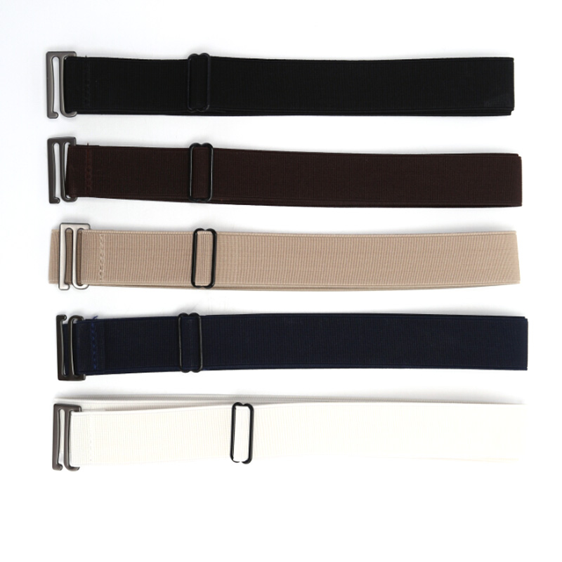 Ceinture Invisible en plastique pour femmes et hommes, boucle élastique confortable, réglable, sans présentation, pour Jeans, nouvelle collection