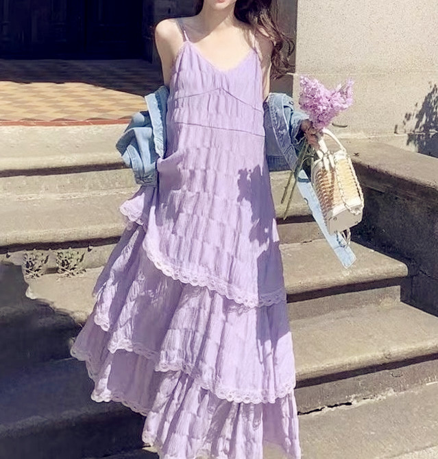 Été Befree longue Vintage décontracté volants élégant Maxi sangle Camis soyeux plage dentelle élégante robe de soirée robes Sexy femmes
