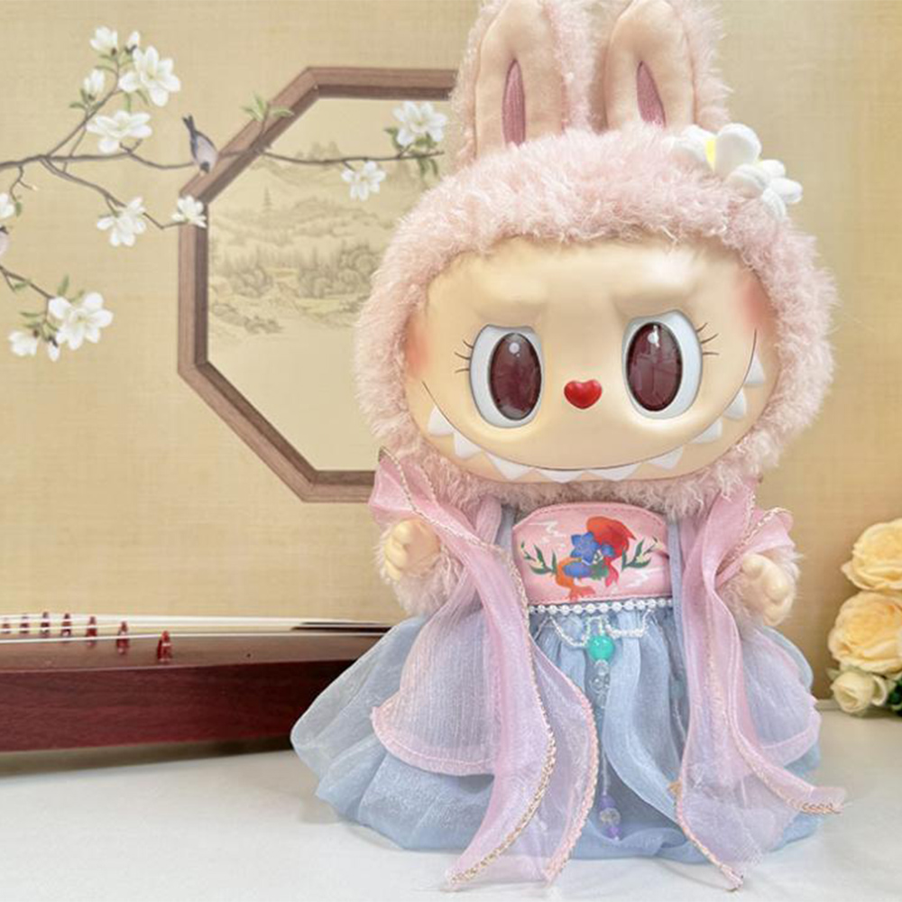 Vêtements de Mini poupée 38cm, accessoires pour idole Labubu, vêtements traditionnels chinois Han, cadeau Hanfu