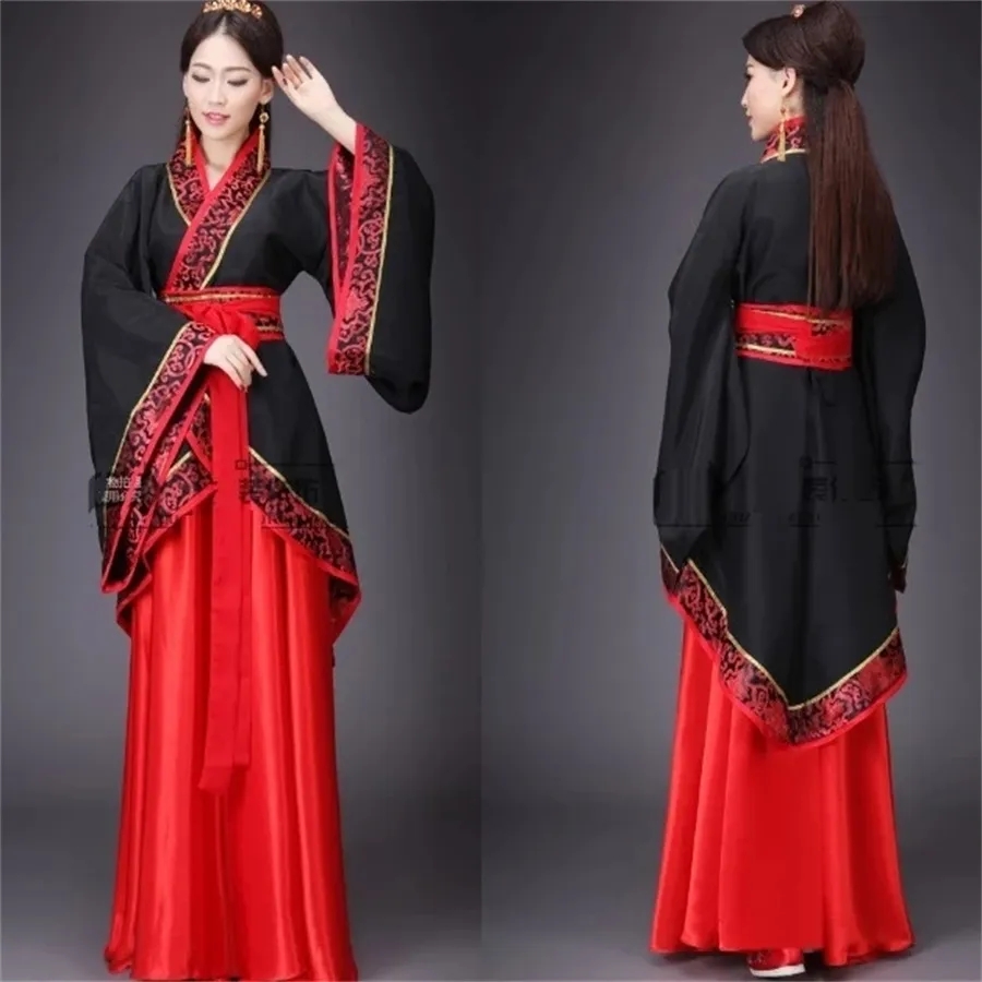 Robe asiatique traditionnelle hanfu pour femmes, costume de cosplay chinois Tang, vêtements de performance, améliore han fu, hanbok moderne, offre spéciale
