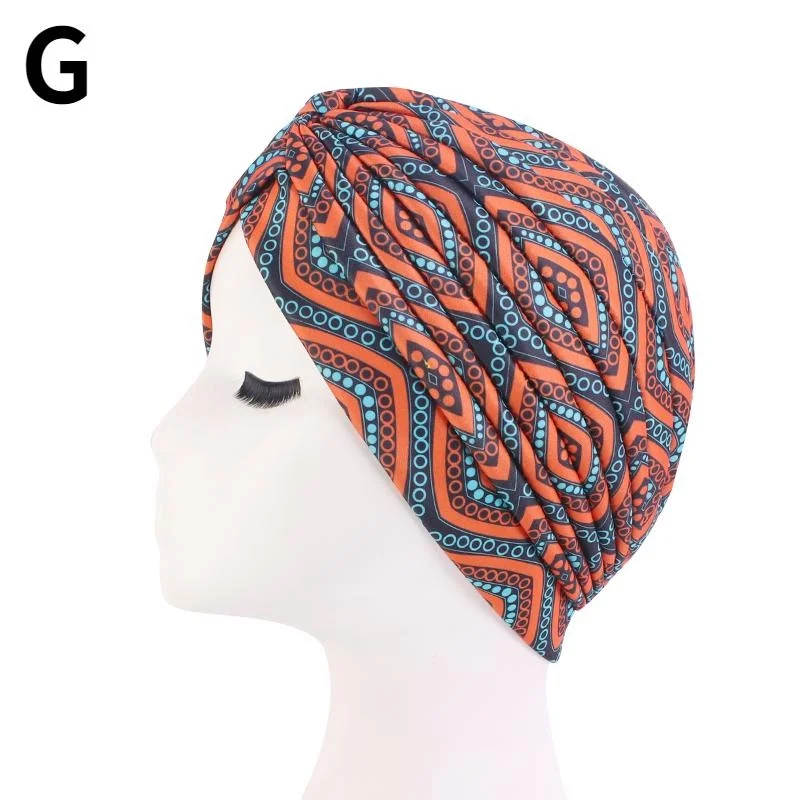 Bonnet et écharpe à volants pour femme, chapeau de chimio, turban rond pour la tête, accessoires contre la perte de cheveux, nœud de fleur imprimé, cancer