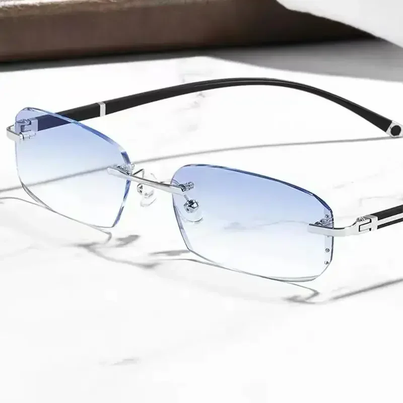 Lunettes de lecture de luxe pour femmes 2024, unisexes, nouvelle tendance, lunettes de lecture pour la vue de loin, mode, HD, anti-lumière bleue, presbytie