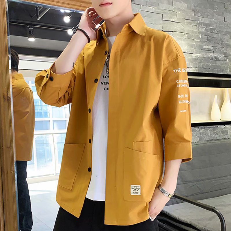 Chemises 2026 pour Hommes – Design Tendance Streetwear Japonais Harajuku Coréen – Vêtements Unisexe Été Polyvalents pour Ados et Étudiants – Style Ins