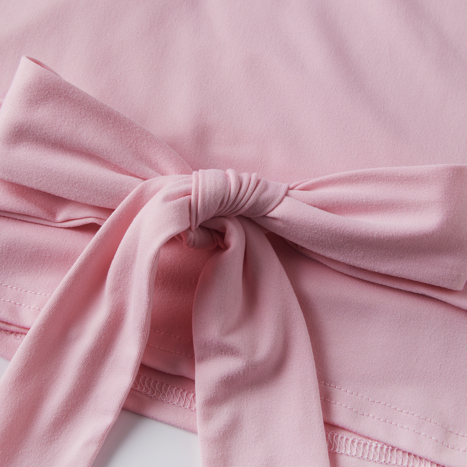T-shirts basiques pour femmes, printemps-automne, couleur unie, manches longues, col en V, coupe ajustée, hauts courts à lacets pour femmes, pour tous les jours et les soirées