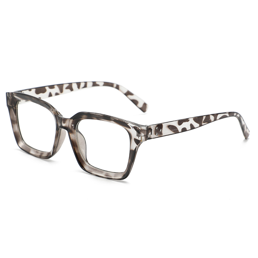 Monture de lunettes d'ordinateur vintage noire pour femmes et hommes, anti-lumière bleue, lunettes carrées bloquant la lumière bleue, lunettes optiques