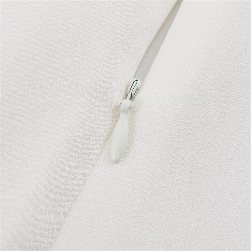 Robe Guobioziy pour femme, nouvelle collection été 2026, blanche, à manches courtes, simple, mi-longue, tendance, élégante et gracieuse