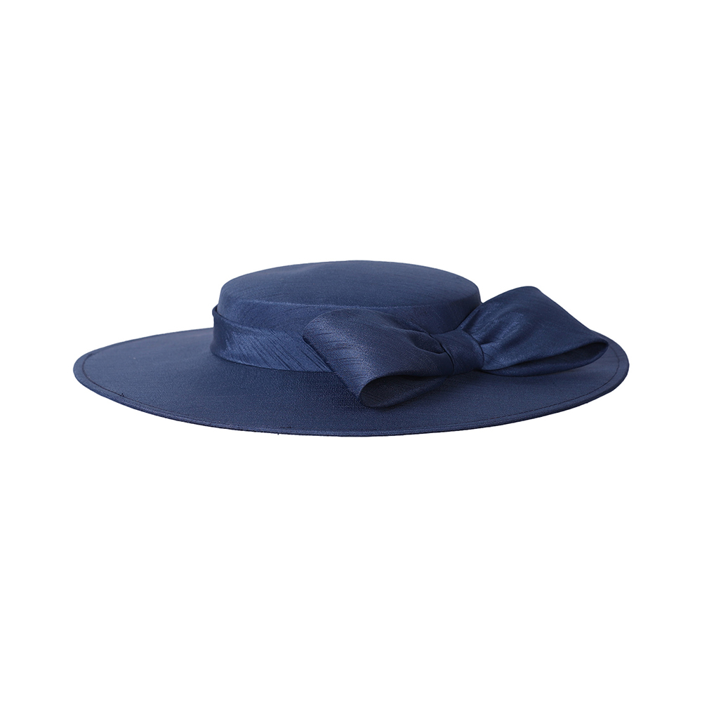 Chapeau Fascinator FS de Luxe, Kaki et Rouge Vin, avec Nœud, Chapeaux d'Église Élégants pour Femmes, Chapeau de Mariée à Large Bord, Sombreros Mujer