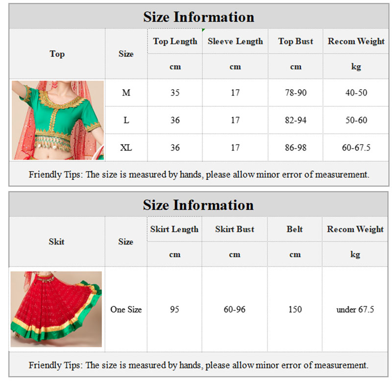 Ensemble de costumes de danse du ventre Bollywood pour femmes, hauts brillants, jupe, ceinture de taille, tenue de danse, ensemble de vêtements de carnaval pour spectacle sur scène