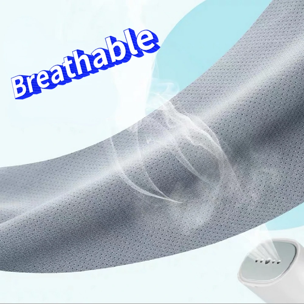 T-shirt d'été en soie glacée pour hommes, manches courtes froides, col rond, extensible, séchage rapide, respirant, chemise de sport