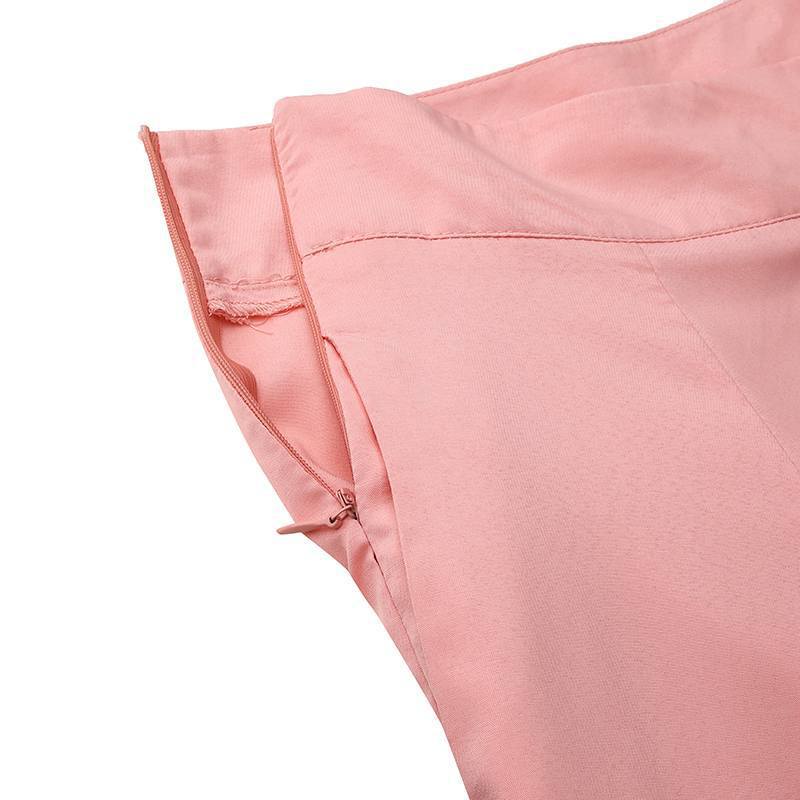 Pantalon Palazzo Plissé Élégant Taille Haute pour Femme, Coupe Ample Évasée, Couleurs Unies, Long, Idéal pour le Bureau et le Travail, Jambe Large