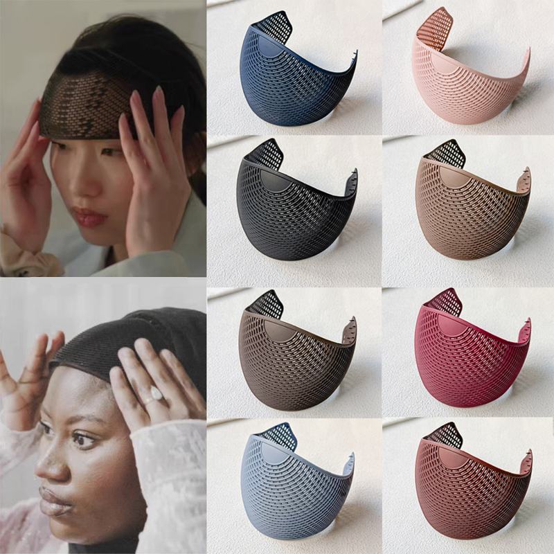 Bandeau de fixation pour foulard, sous-bonnet musulman avec dents antidérapantes, accessoires pour cheveux pour femmes, style Malaisie
