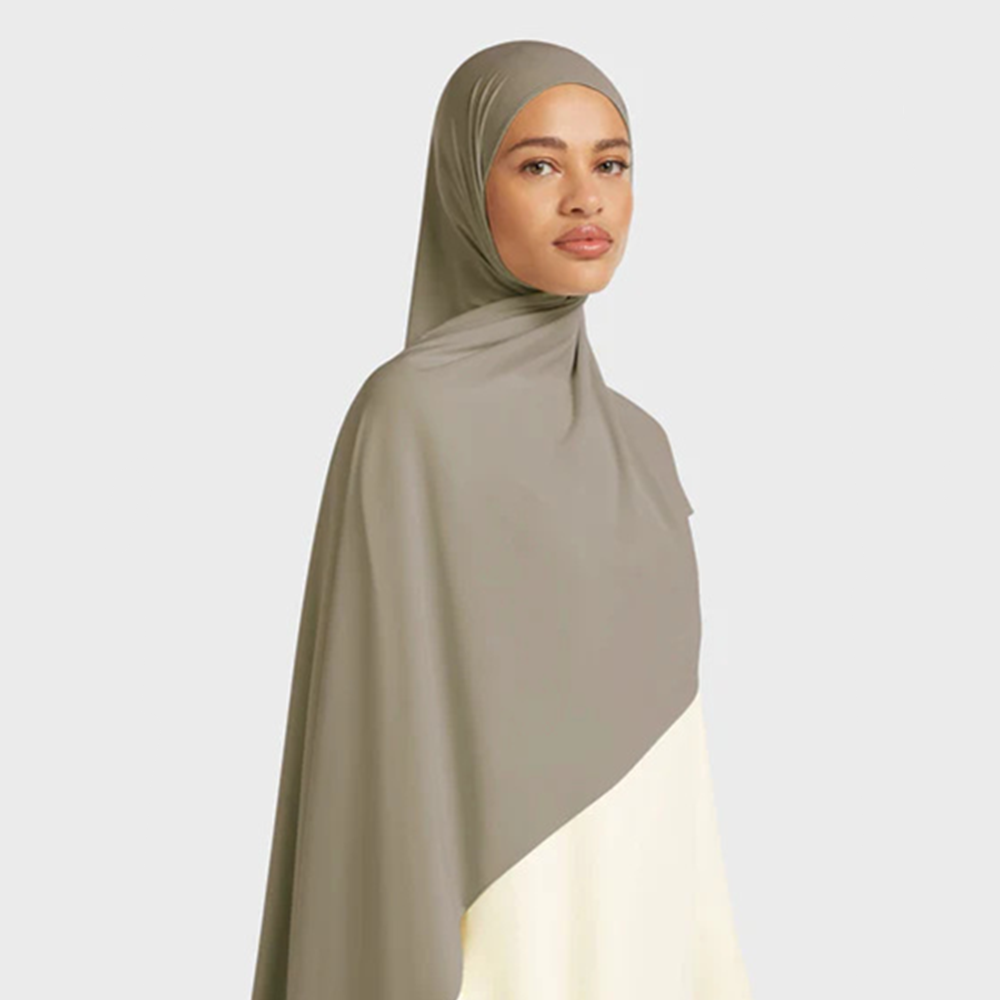 Voile Hijab en Jersey Liquide Premium 70*180cm pour Femme – Châle Quotidien Doux et Respirant – Foulard Musulman en Jersey Liquide – Couvre-chef