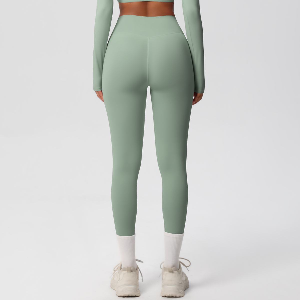 Legging de yoga taille haute pour femme, pantalon de fitness, pantalon de course à pied, legging d'entraînement décontracté, pantalon de gym énergétique, sensation nue