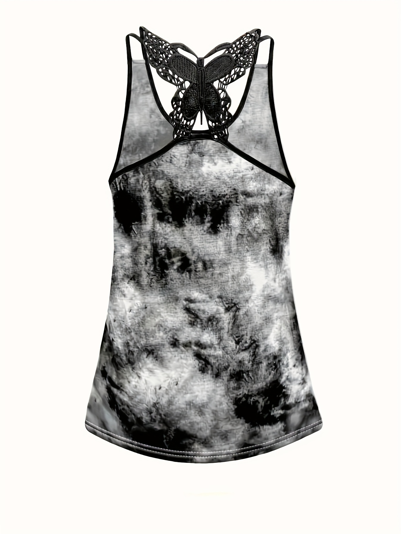 Débardeur imprimé grande taille 1XL-5XL, chemise à bretelles Sexy, dos nu, mode femme, Streetwear, Camis élastiques