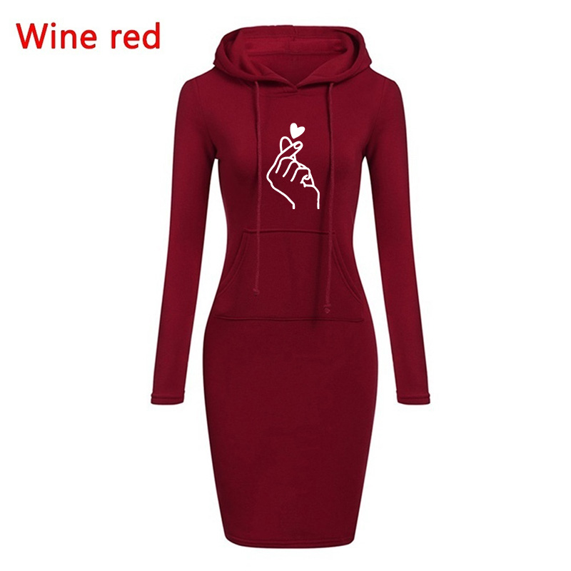 Dames robe automne femmes robes à capuche sweat à capuche femmes sweats à capuche pour femme robe hauts dames vêtements