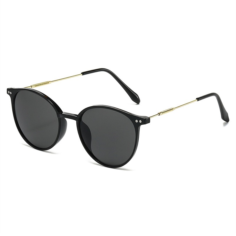 Lunettes de soleil rondes vintage pour femmes, lunettes de soleil de marque de luxe pour hommes, lunettes de soleil pour la pêche en plein air, protection UV