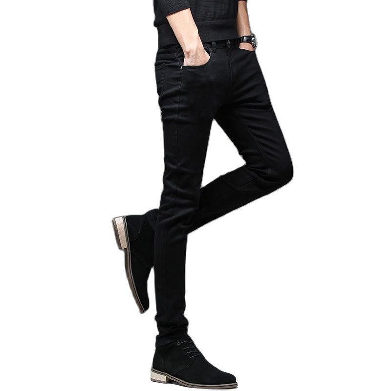 2025 nouveaux hommes Stretch Skinny Jeans mâle marque de créateur Super élastique pantalon droit jean Slim Fit mode jean 2108