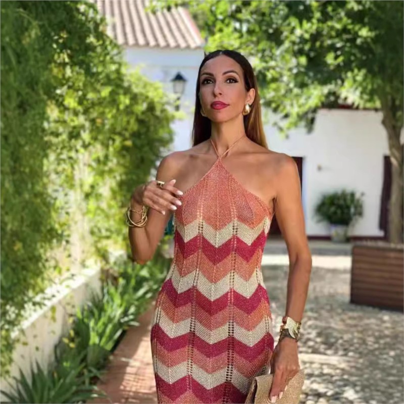 Couverture de bain pour femmes, vêtements de plage, vêtements de bain, nouvelle collection été 2021, vêtements Sexy avec robe de Bikini ajourée en Patchwork