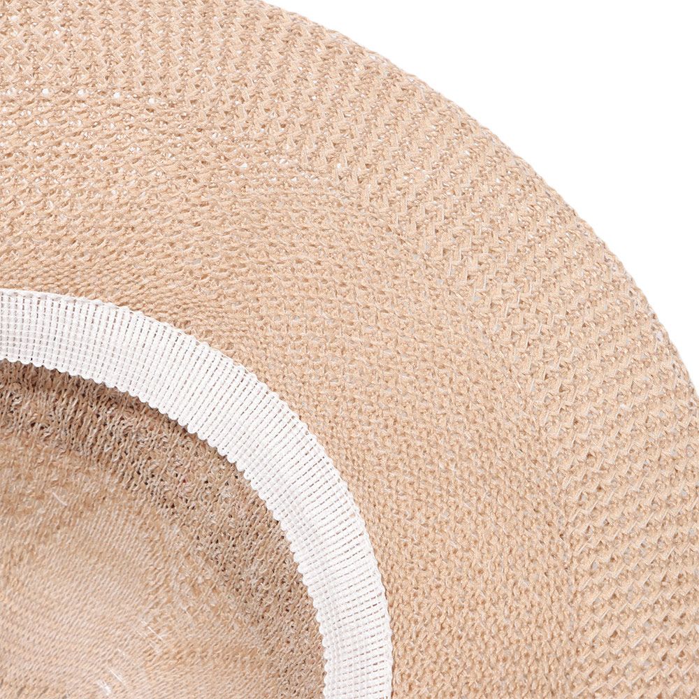Chapeau de plage à large bord pour femme, visière pare-soleil, protection UV, chapeau en paille