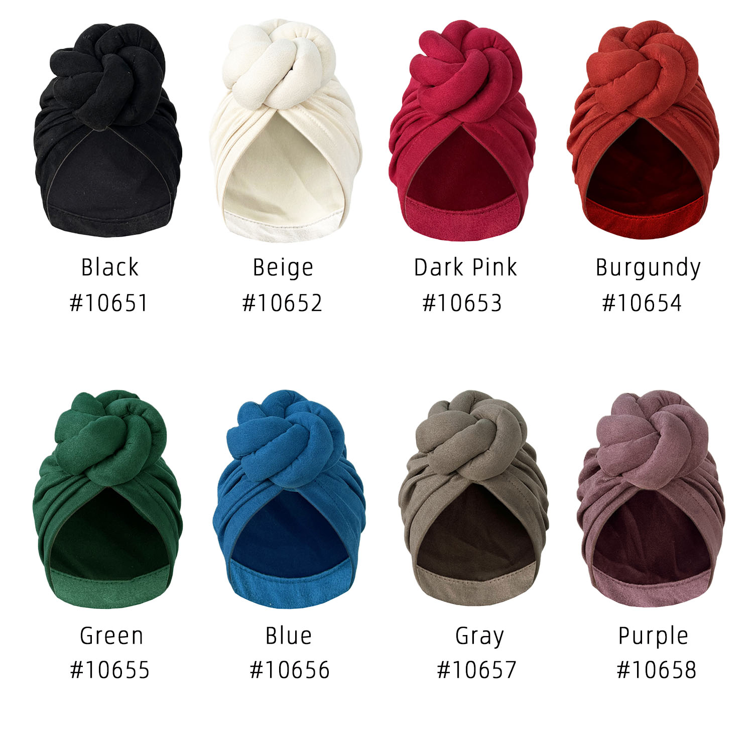 Nouveau Turban noué pré-fabriqué chapeau daim bandeau élégant plissé bonnets foulard pour les femmes Turban