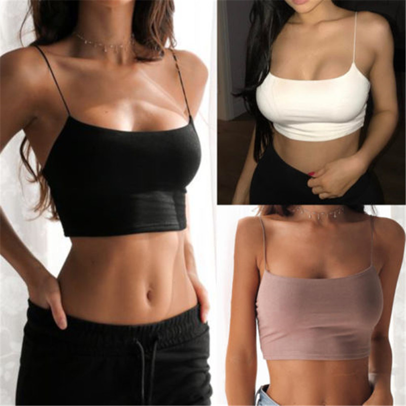 2024 nouvelle mode femmes Sexy culture hauts solide été Camis femmes débardeurs décontractés gilet sans manches culture hauts blusas