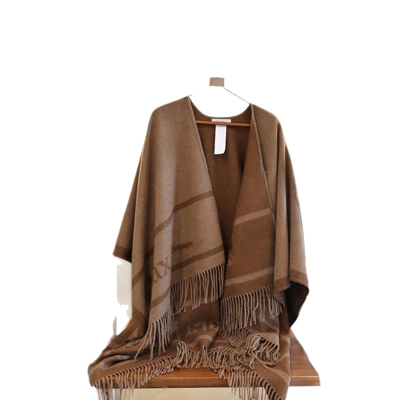 Écharpe en chenille douce avec lettres, style européen, châle épais polyvalent, cape d'hiver pour femme