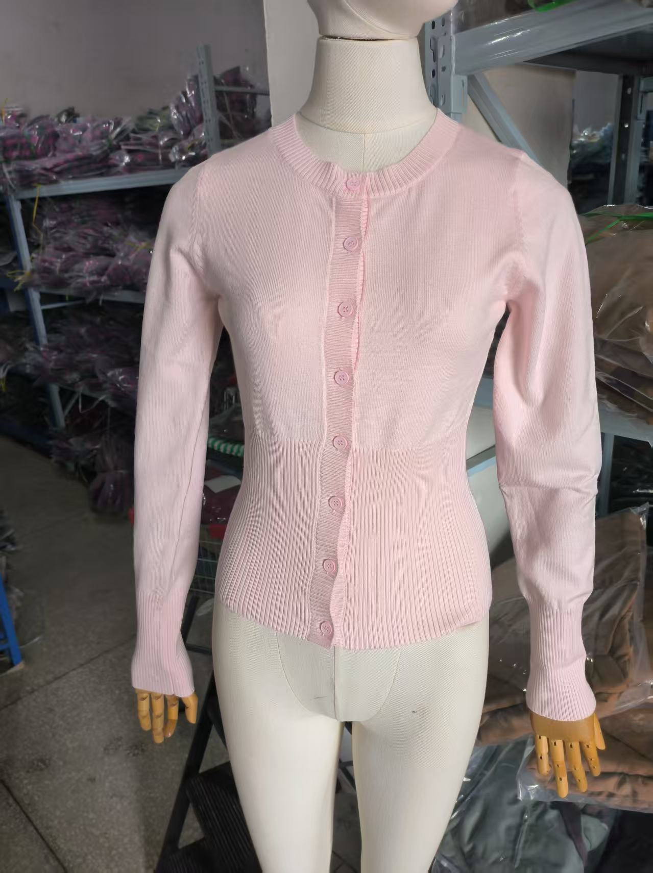 Cardigans et pulls pour femmes, manteaux courts, vestes à manches longues, col rond, style Y2K, streetwear élégant, coupe ajustée, automne-hiver