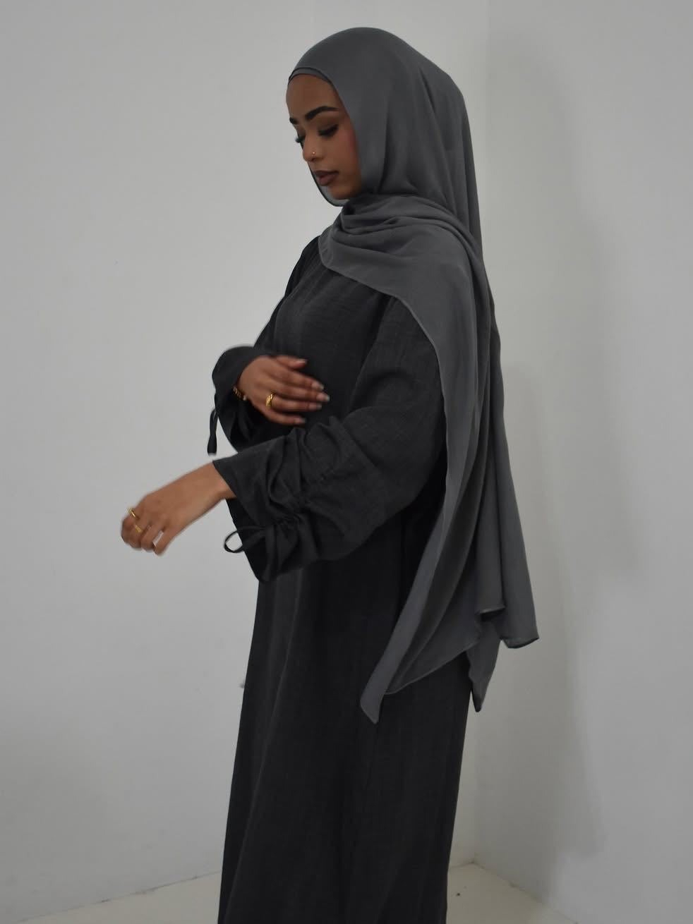 Eid femmes Robe modeste Abaya String manches Caftan musulman Robe maroc dubaï caftan Islam 2025 robes Largos Jalabiya Ramadan