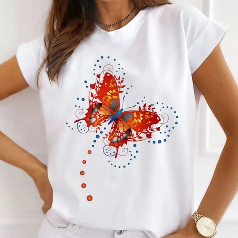 T-shirt à demi-manches pour femmes africaines, vêtements basiques, t-shirts graphiques mignons, tee-shirt vintage, fille de la ville, nouvelle mode, Y2K, Y-Harajuku