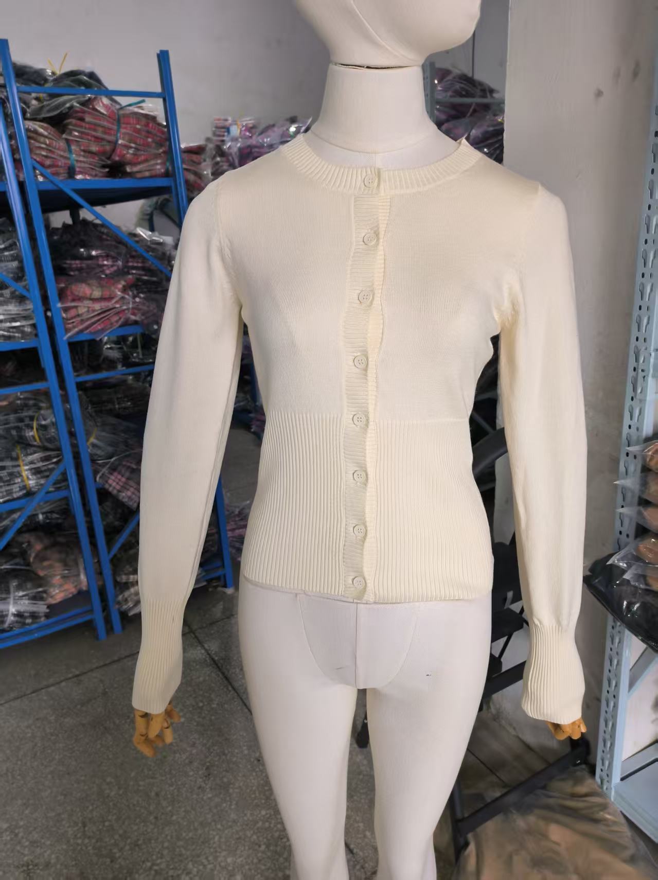 Cardigans et pulls pour femmes, manteaux courts, vestes à manches longues, col rond, style Y2K, streetwear élégant, coupe ajustée, automne-hiver