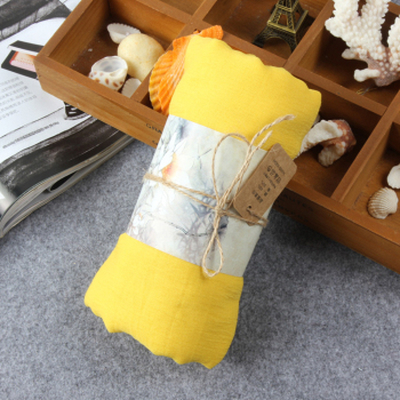 Foulard Tippet Hijabs pour Femme, Longue Écharpe Chaude, Couleur Bonbon, Coton Doux, Châle Rond