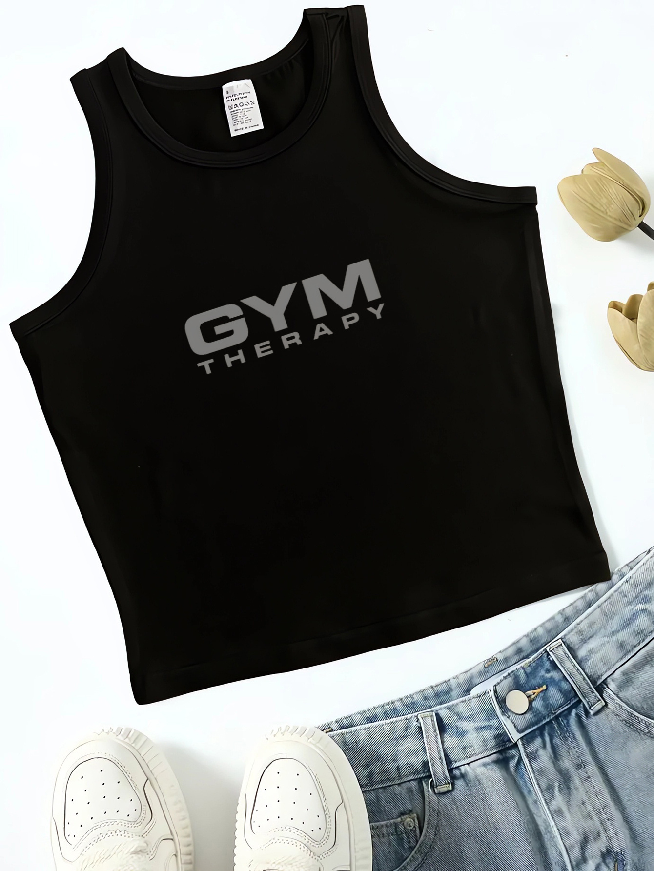 Top pour femme imprimé style Y tendance, gilet court polyvalent pour un usage décontracté à la maison ou en extérieur