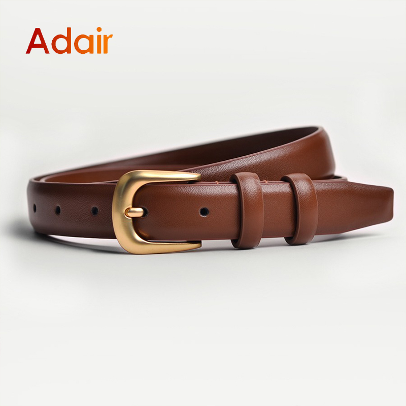 FJBelt-Ceinture de taille pour femme, designer de luxe, marque de mode, jeans, broche, noir, marron, ZX015