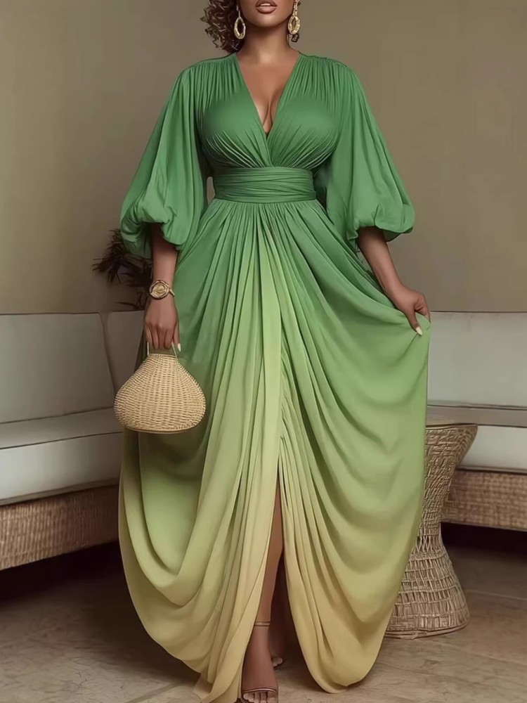 Robes africaines pour femmes élégantes printemps été 3/4 manches Dashiki robe Maxi dames vêtements africains traditionnels fée Dreaes
