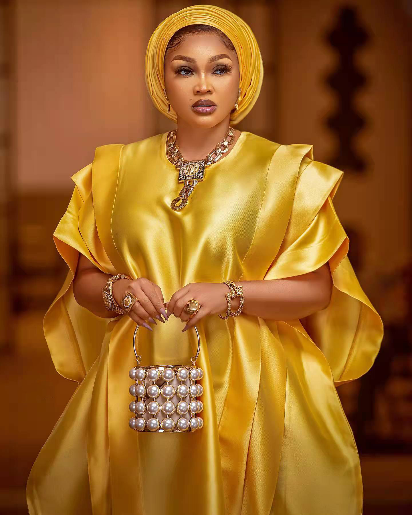 Mères africaines BUBU vêtements ethniques islamiques robe ample 2025 qualité personnalisée tissu brillant mode élégante