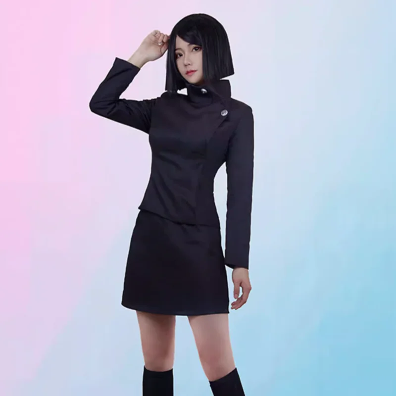 Costume de cosplay Anime Jujutsu Kaisen Shoko Ieiri, vêtements de jeu de rôle d'Halloween, robes Ieiri Shōko, uniforme scolaire, jupe, costumes