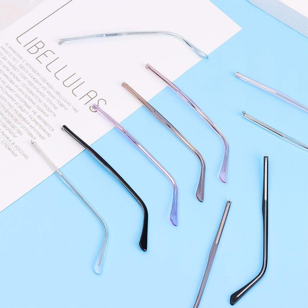 1 Paire de Branches de Remplacement Universelles pour Lunettes, Outil de Réparation pour Montures de Lunettes, Accessoires pour Lunettes