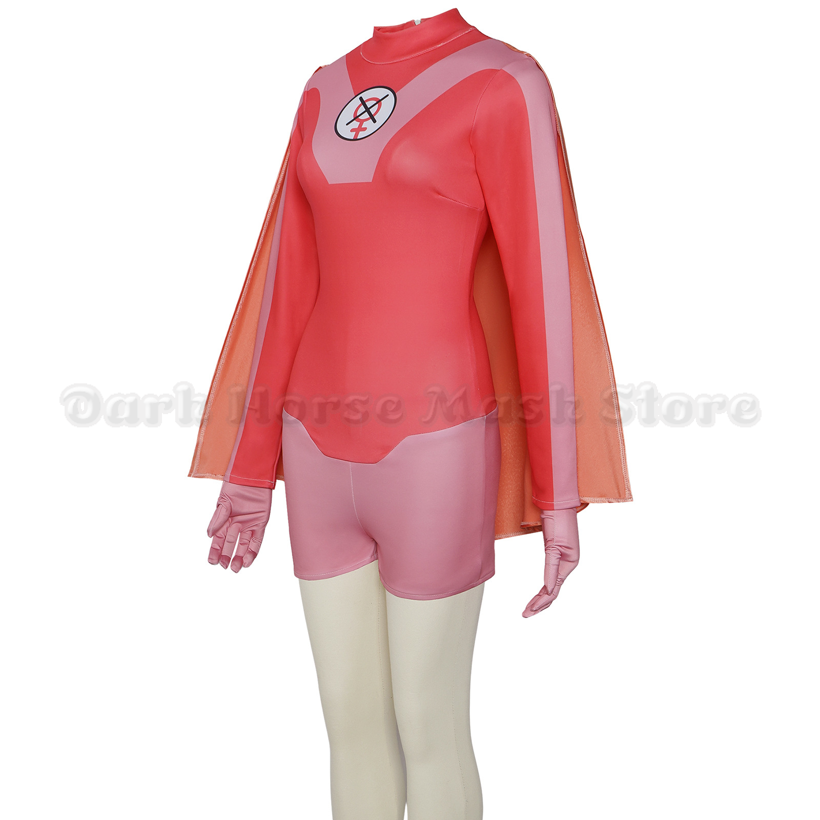 Costume de cosplay Anime Atom Eve, combinaison Invincible Eve Wilkins, cape, tenue pour femmes adultes, costume d'Halloween