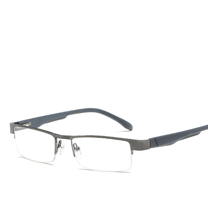 Lunettes de lecture en métal pour hommes et femmes, verres d'hypermétropie d'affaires de haute qualité