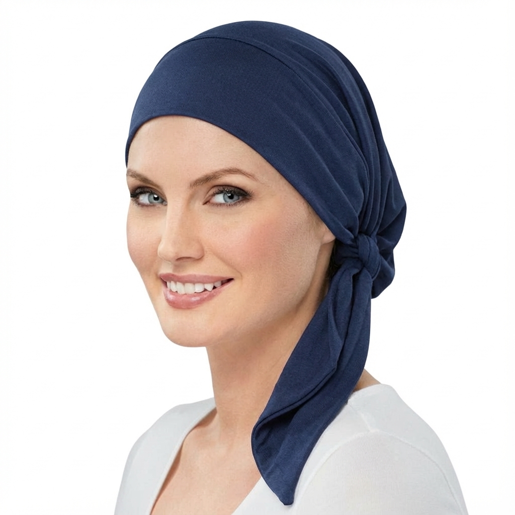 Turban pré-noué pour femme musulmane, foulard à longue queue, bonnet chimio extensible et doux, bandana, turbante mujer