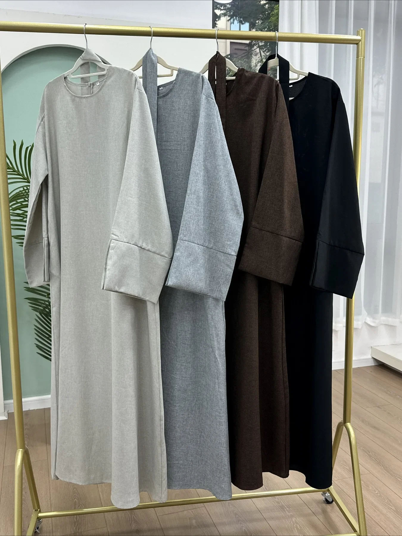 Eid femmes abaya Robe musulmane pour modeste abaya saoudien arabe longue Robe Ramadan maroc dubaï Abayas caftan Islam robes Jalabiya
