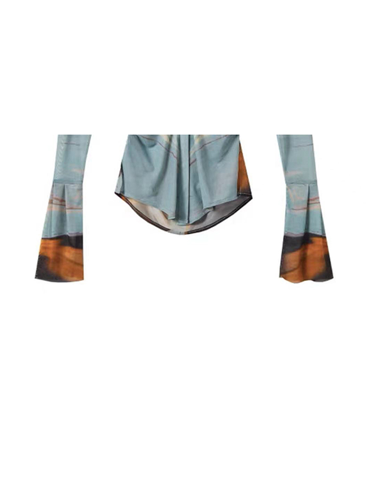 Chemises et chemisiers College pour femmes, style coréen, streetwear Harajuku, vintage, manches longues, vêtements d'été, 2023
