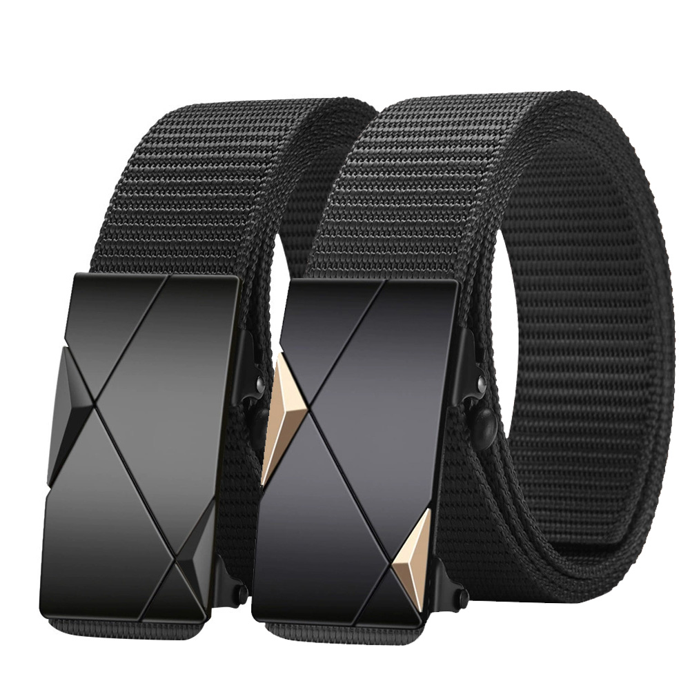 Ceinture en toile pour hommes, à la mode et Simple, tendance et polyvalente, short décontracté, adaptée aux Sports de plein air